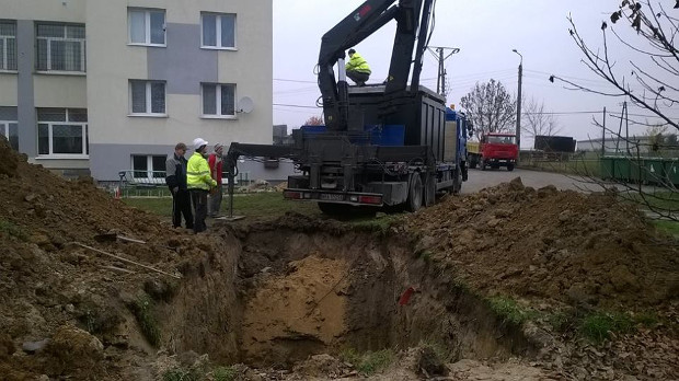 Szamba z betonu w przedsiębiorstwie Lidzbark